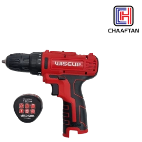دریل شارژی 12 ولت (Wiseup)